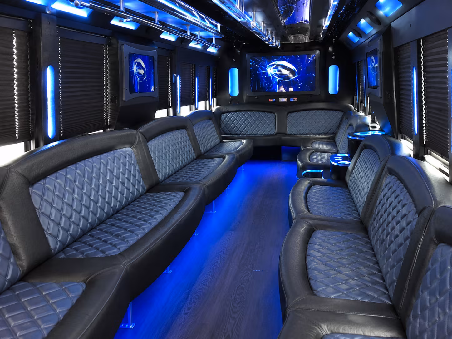 Addison Bachelor & Bachelorette Transportation onboard seating