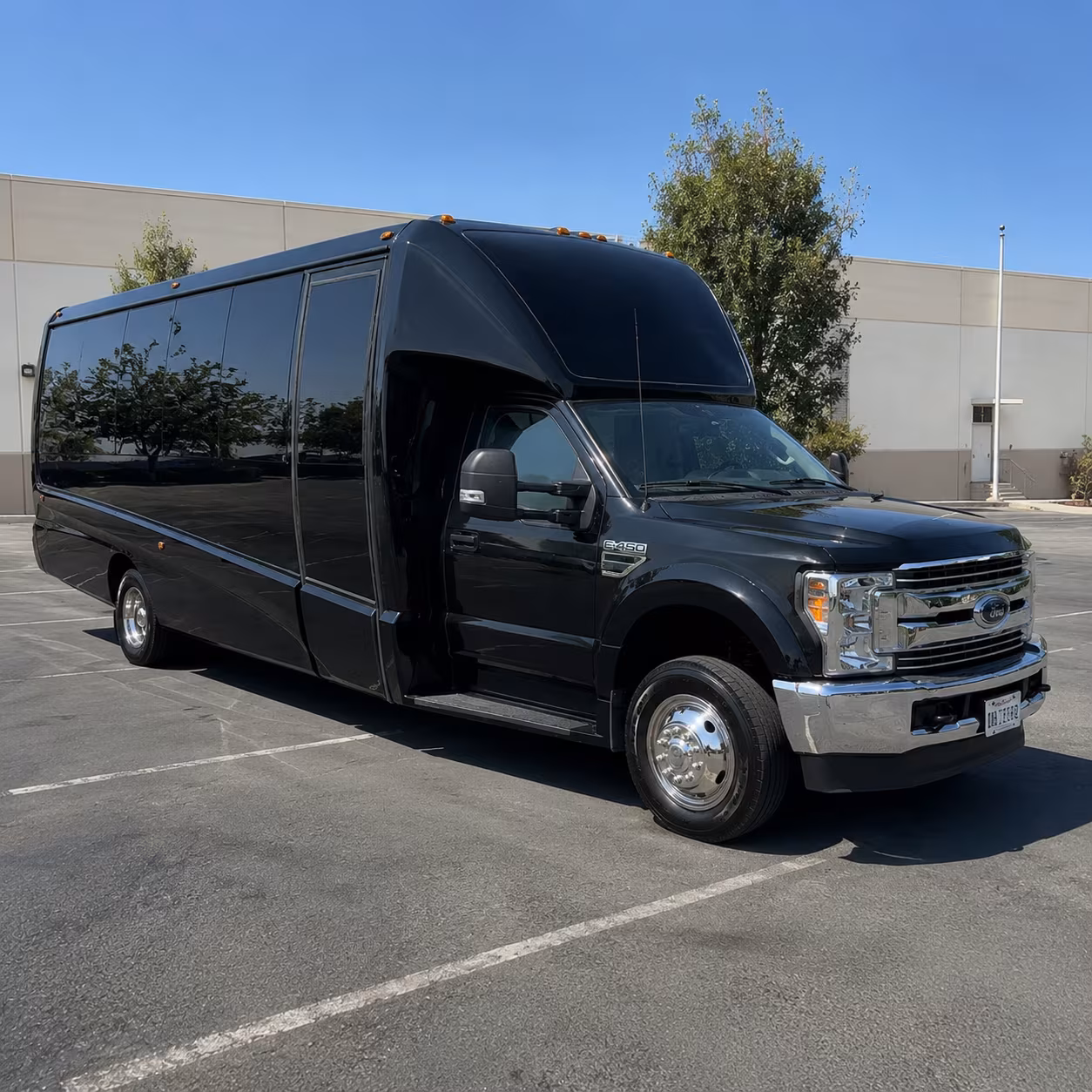 Addison Concert & Music Festival Transportation party bus exterior