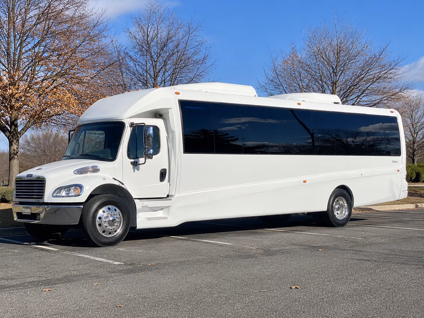 Addison Concert & Music Festival Transportation party bus exterior