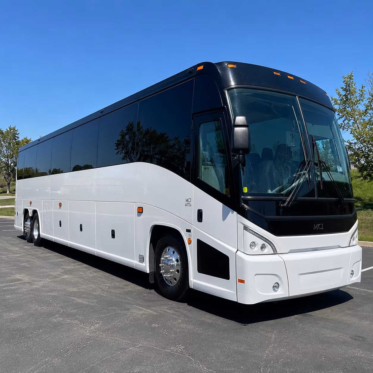 Addison Corporate Transportation party bus exterior