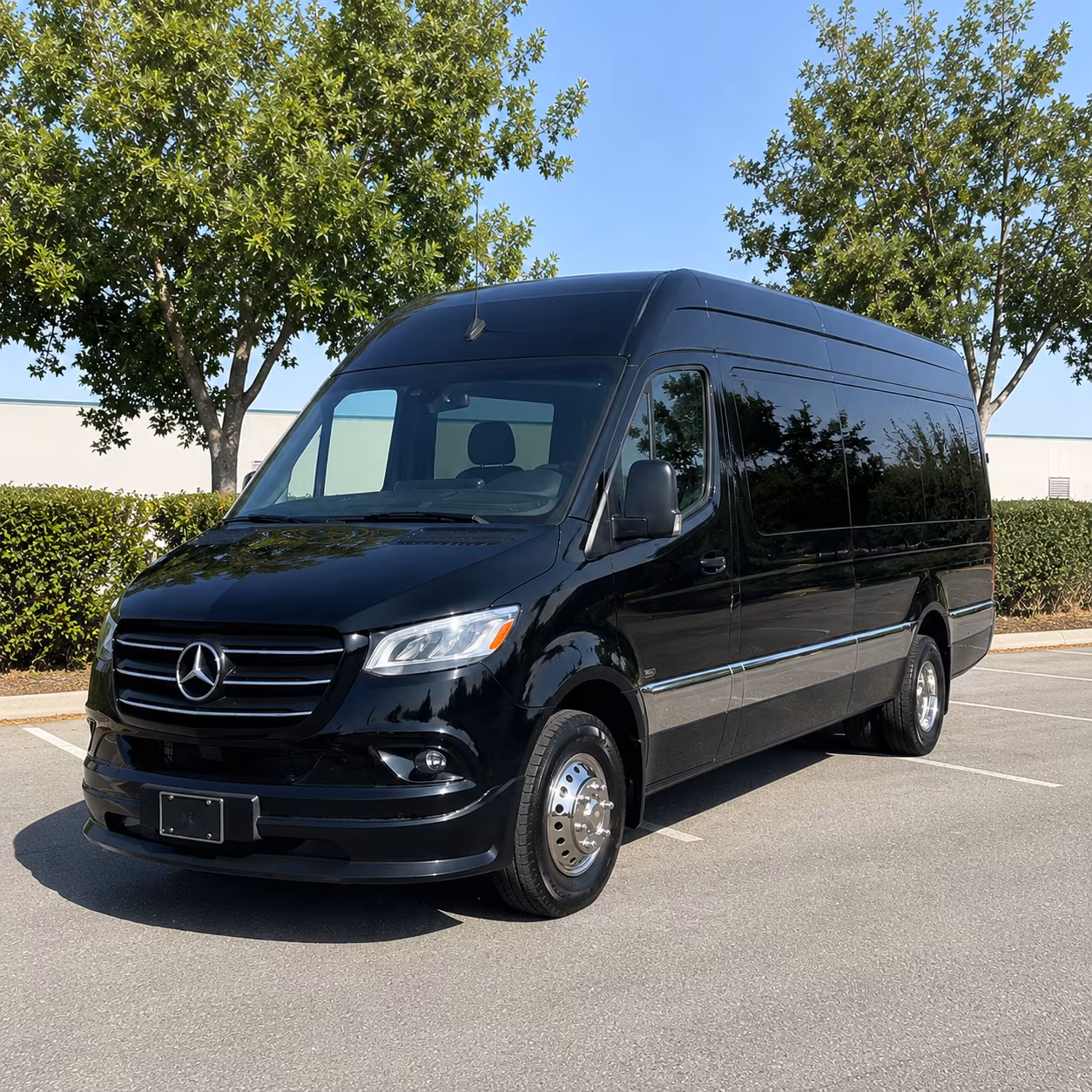 Addison Corporate Transportation party bus exterior