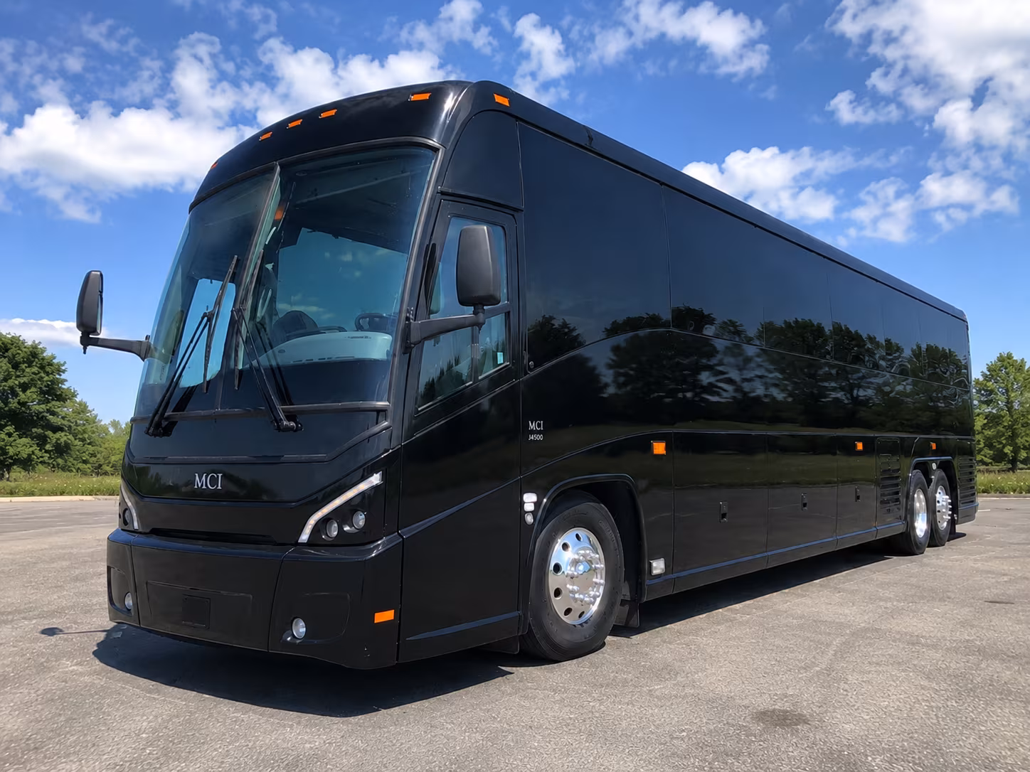 Addison Corporate Transportation party bus interior