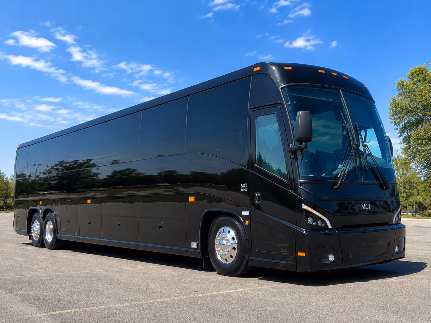 Addison Corporate Transportation party bus exterior