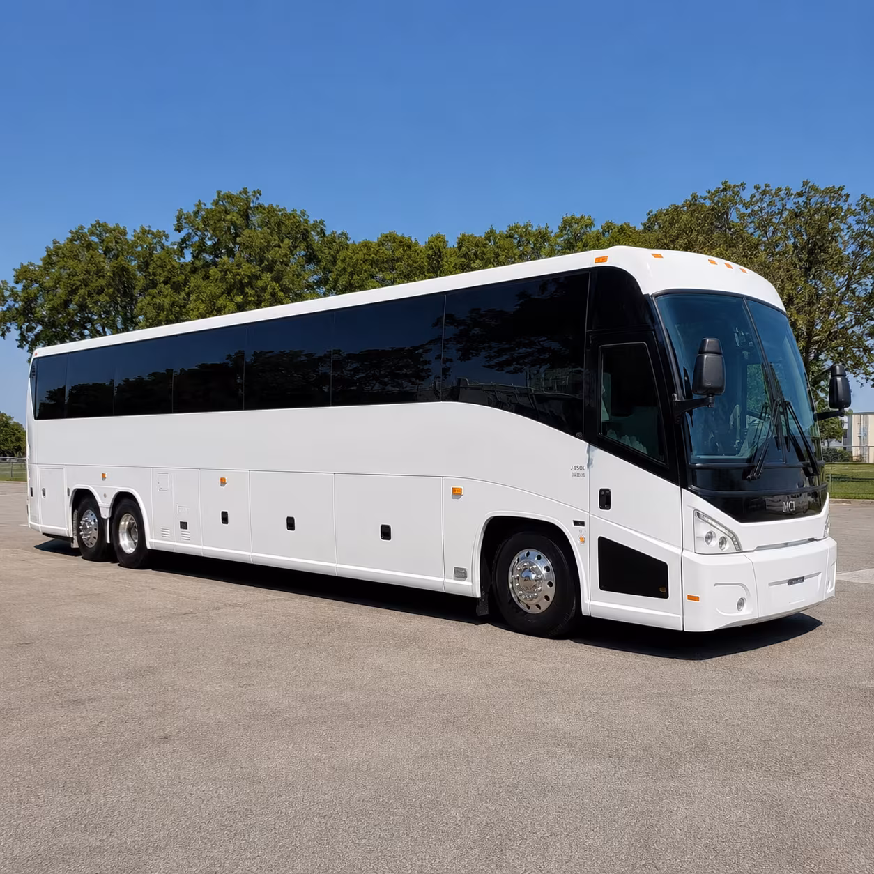 Addison School Event Transportation party bus exterior