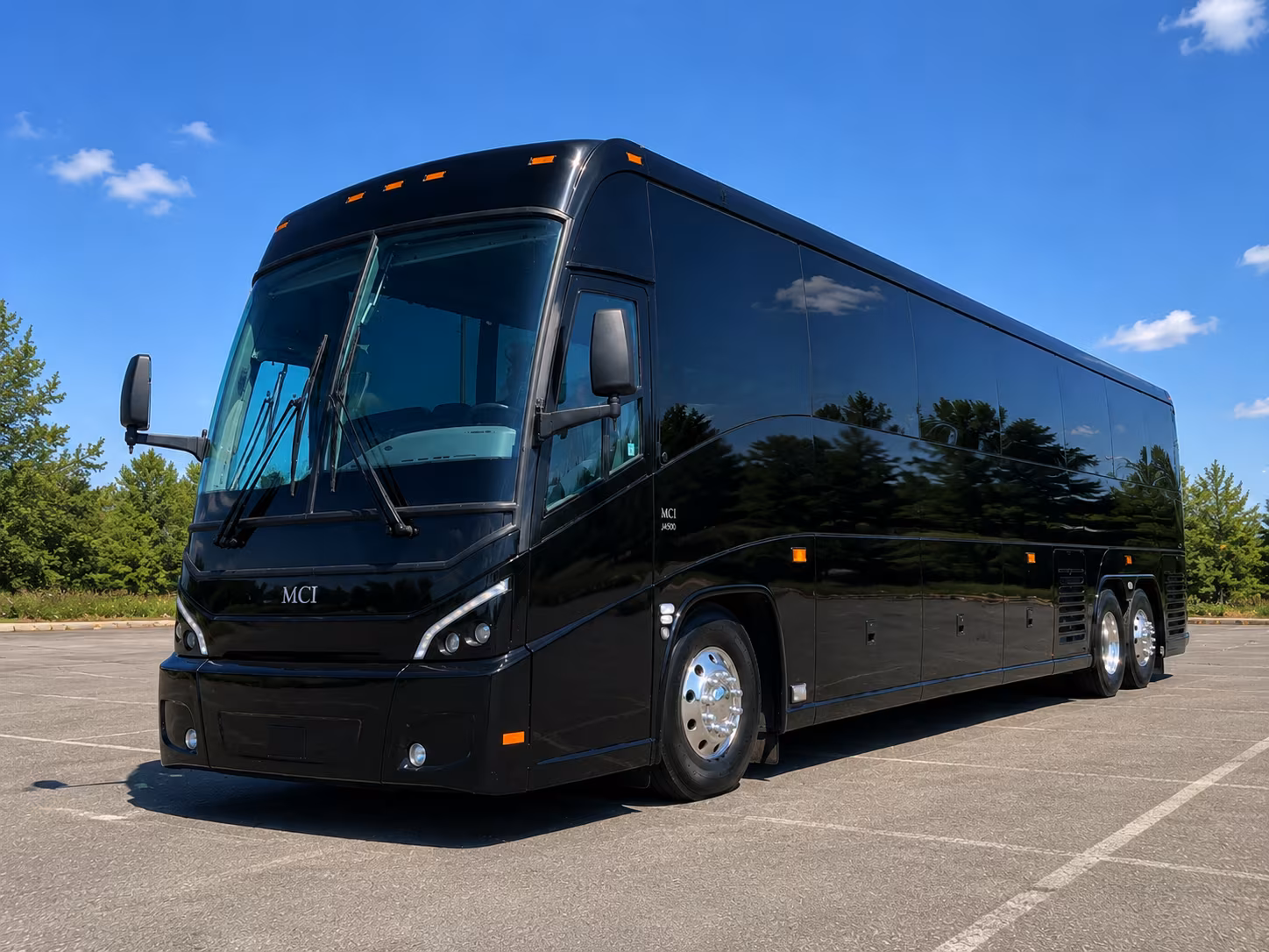Addison School Event Transportation party bus exterior