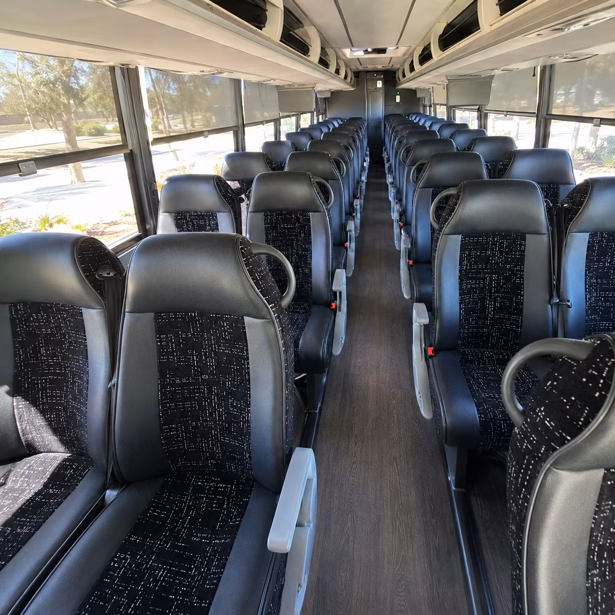 Addison School Event Transportation party bus exterior