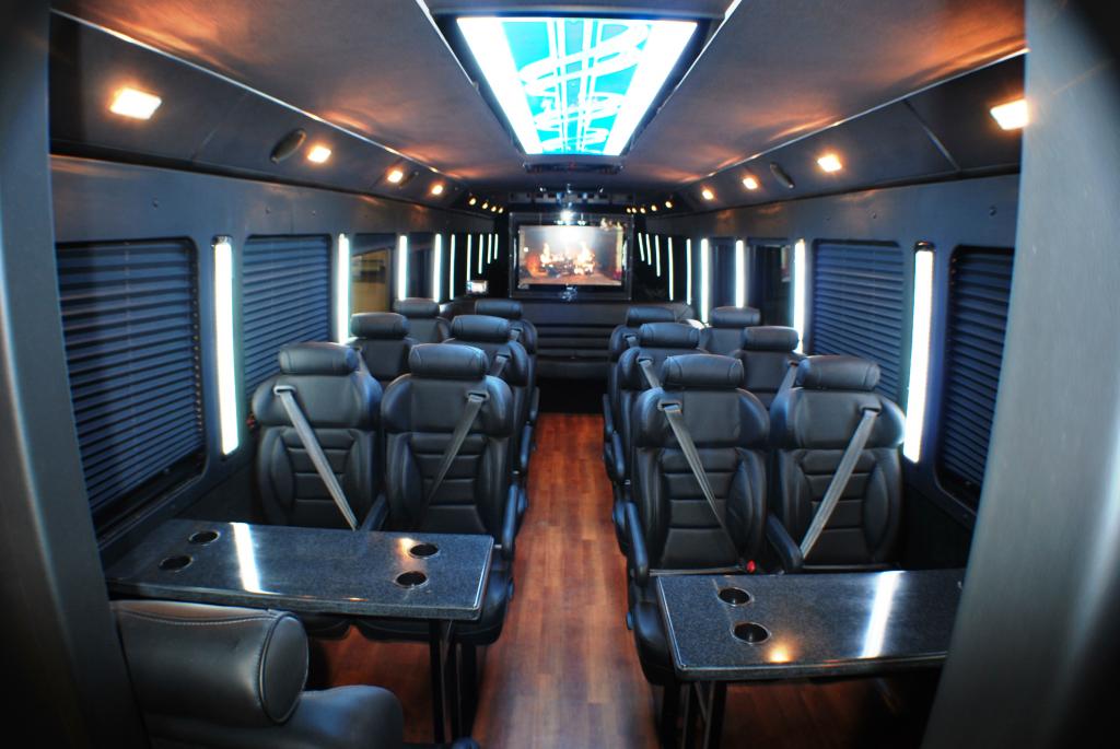 charter bus rental Addison Texas