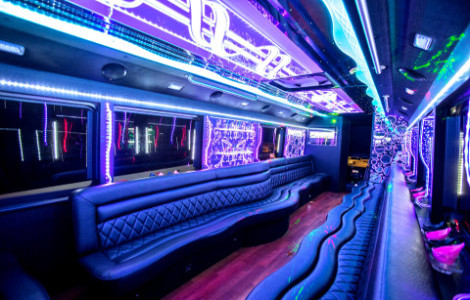 Mansfield party Bus Rental