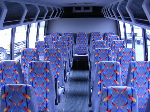 Longview 15-35 Passenger Minibuses Interior